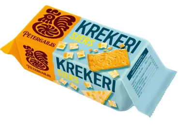 Cepumi Pētergailis krekeri sāļie ar siera garšu 72g