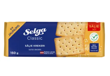Krekeri Selga sāļie 150g