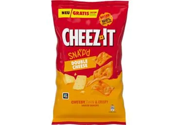 Krekeri Snap'd Double Cheese CHEEZ IT 120g