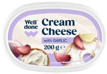 Krēmsiers ar ķiplokiem WELL DONE 200g