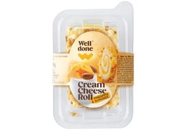 Krēmsiers ar mandelēm un ananasu WELL DONE 100g