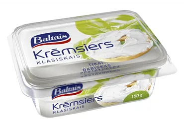 Krēmsiers BALTAIS KLASISKAIS 150g