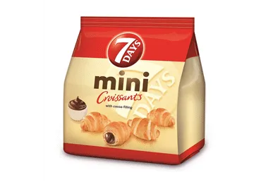 Kruasāni 7 DAYS ar kakao krēmu mini 185g