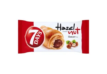 Kruasāns 7DAYS ar lazdu riekstu krēmu 60g