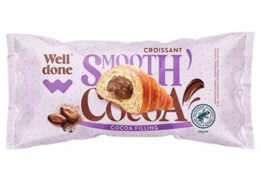 Kruasāns ar kakao pildījumu WELL DONE 60g