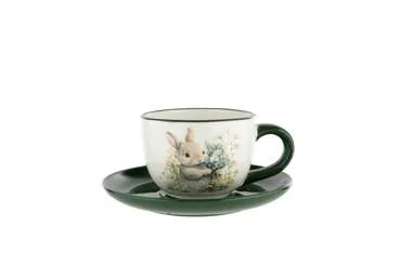 Krūze ar apakštasi ILAJA Rabbit 200ml