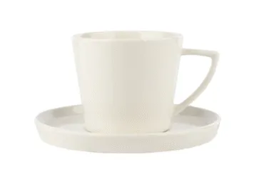 Krūze ar tasi AURORA White Home 250ml