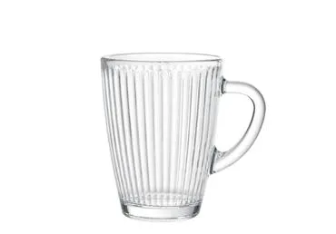 Krūze ILAJA Basic Stripe 400ml stikls