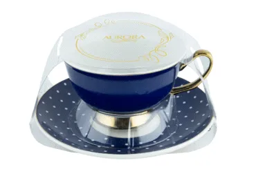 Krūze un tase AURORA Royal Blue 220ml