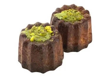 Kūciņa Canelés de Bordeaux ar pistācijām 55g