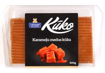 Kūka Karameļu-medus Kūko LATVIJAS MAIZNIEKS 300g