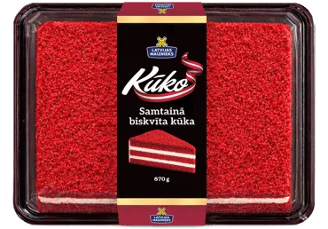 Kūka samtainā biskvīta KŪKO 870g