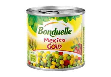 Kukurūza ar zirņiem un papriku BONDUELLE 425ml