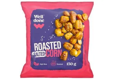 Kukurūza grauzdēta sālīta WELL DONE 150g