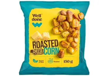 Kukurūza grauzdēta siera garša WELL DONE 150g