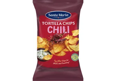 Kukurūzas čipsi Santa Maria ar čili 475g