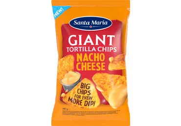 Kukurūzas čipsi ar nogatavināta siera garšu SANTA MARIA 160g