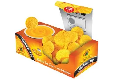 Kukurūzas čipsi ar siera Dip mērci EL SABOR 155g