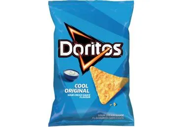 Kukurūzas čipši skābais krēj.DORITOS 90g