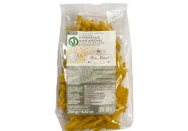 Kukurūzas kvinojas makaroni PASTA NATURA 250g