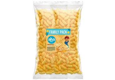 Kukurūzas nūjiņas ar iebiezinātā piena garšu AHA 500g
