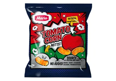 Kukurūzas nūjiņas MARIO tomātu 40g