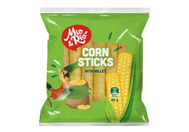 Kukurūzas nūjiņas MIO&RIO ar prosu 60g