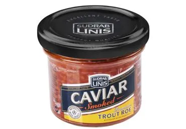 Kūp.foreļu ikri SUDRABLĪNIS Premium 100g