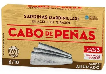 Kūpinātas sardīnes saulespuķu eļļā CDP 85g