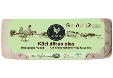 Kūtī dētas olas S izmērs OLUKSNE 10gab.