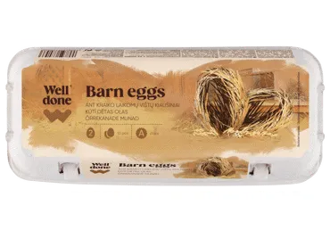 Kūtī dētas olas WELL DONE 10gab.