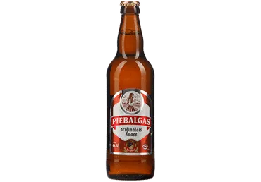 Kvass PIEBALGAS, Oriģinālais, stiklā, 0.5l (DEP)