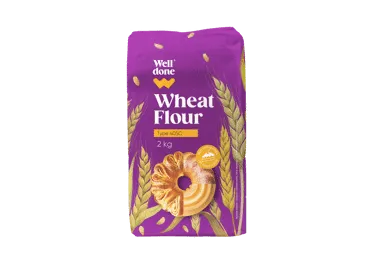 Kviešu milti WELL DONE 405C 2kg