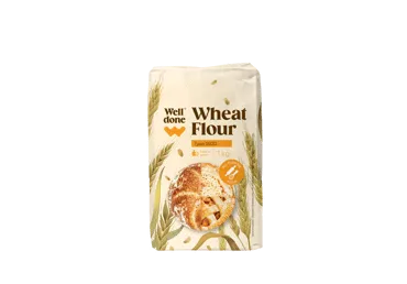 Kviešu milti WELL DONE 550D 1kg