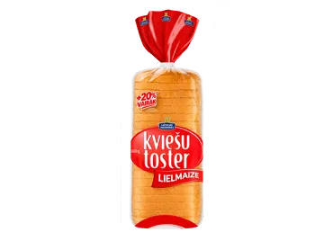 Kviešu tostermaize Lielmaize LATVIJAS MAIZNIEKS 600g