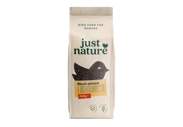 Kvinoja JUST NATURE melnā 500g