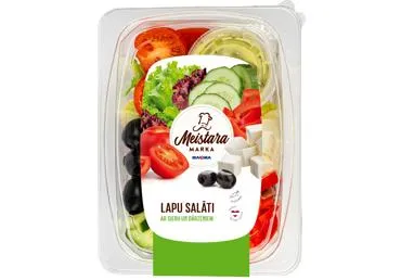 Lapu salāti ar dārzeņiem un sieru MEISTARA MARKA 300g