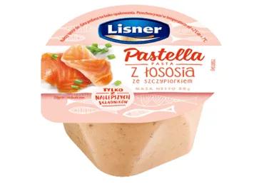 Laša pastēte ar maurlokiem LISNER 80g