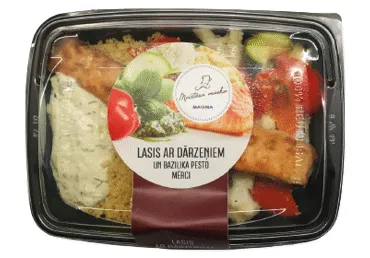 Lasis ar dārzeņiem un bazilika pesto mērci MEISTARA MARKA 350g