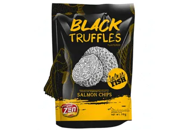Lašu čipsi melno trifeļu ZEN ZEN 70g