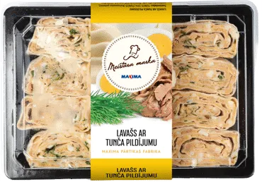 Lavašs ar tunzivs pildījumu MEISTARA MARKA 250g