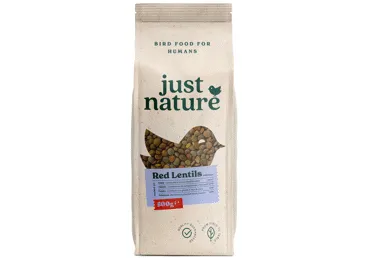 Lēcas sarkanās nelobītas 500g JUST NATURE [7]  V_O