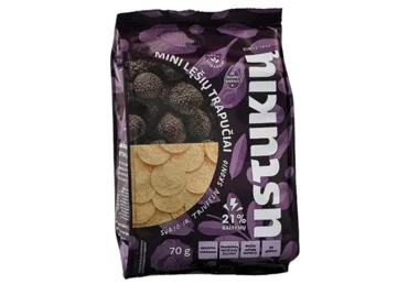 Lēcu kraukšķi USTUKIU ar siera un trifeļu garšu 70g