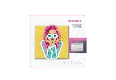 LED neona izkārtne HENSKE Girl