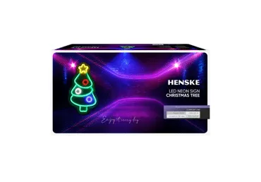 LED neona zīme HENSKE Ziemassvētku egle