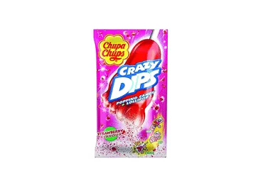 Ledenes CHUPA CHUPS Crazy Dips zemeņu 14g