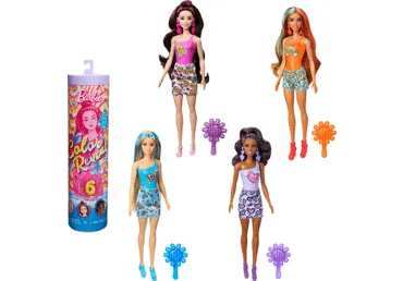 Lelle BARBIE krāsu varavīksne