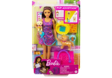 Lelle BARBIE suņu kopšanas komplekts