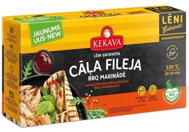 Lēni gatavota cāļa krūtiņas fileja BBQ ĶEKAVA 400g
