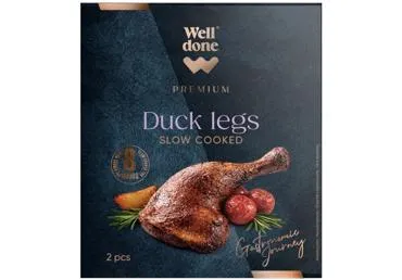 Lēni vārītas pīles kājas WELL DONE PREMIUM 400g